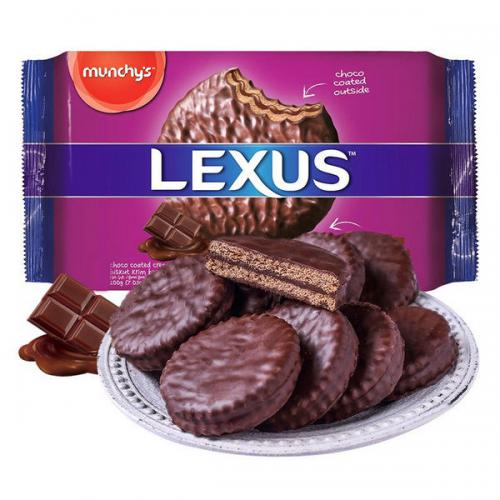 马来西亚原装进口 马奇新新 巧克力涂层饼干 200g*3包